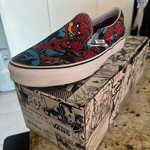 Vans Spider-Man Slip On Shoes
